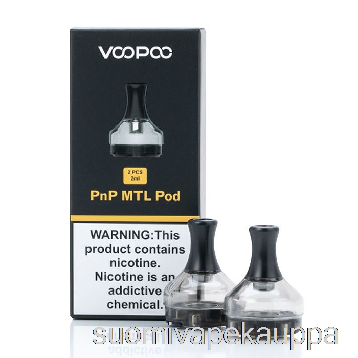 Vape Box Voopoo Pnp Mtl Korvaava Pod Mtl Versio - 2ml Pnp Mtl Pod